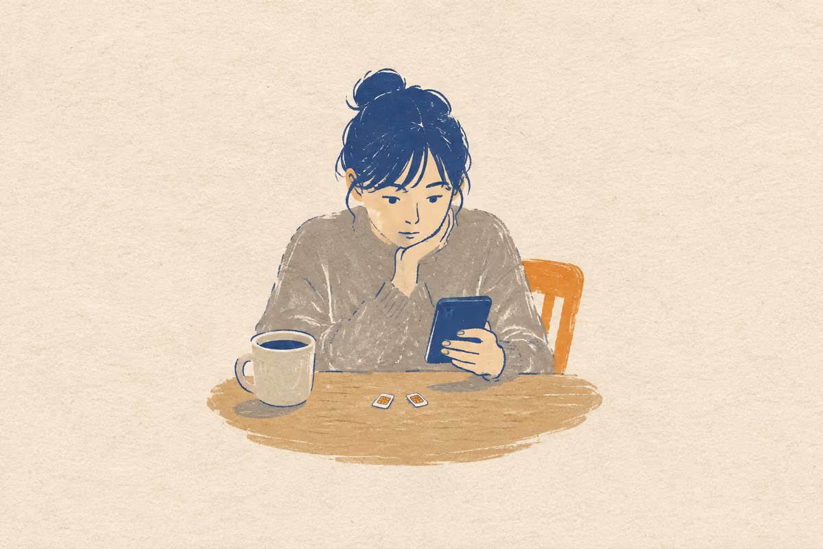 Illustration: Dutch mobile number and eSIM for newcomers: keeping your home number with dual SIM