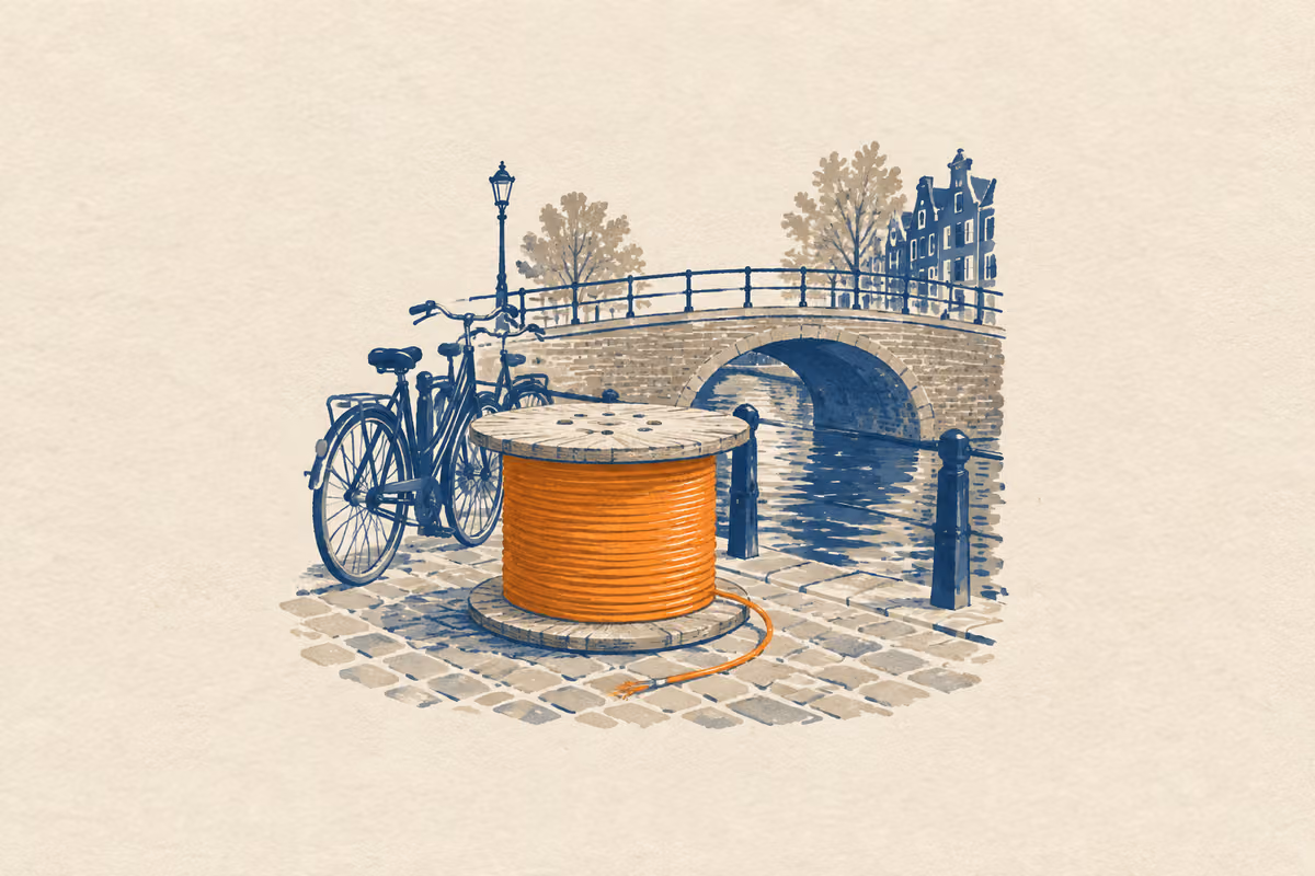 Illustration: Internet in Delft for expats: fibre, cable and providers (2026)