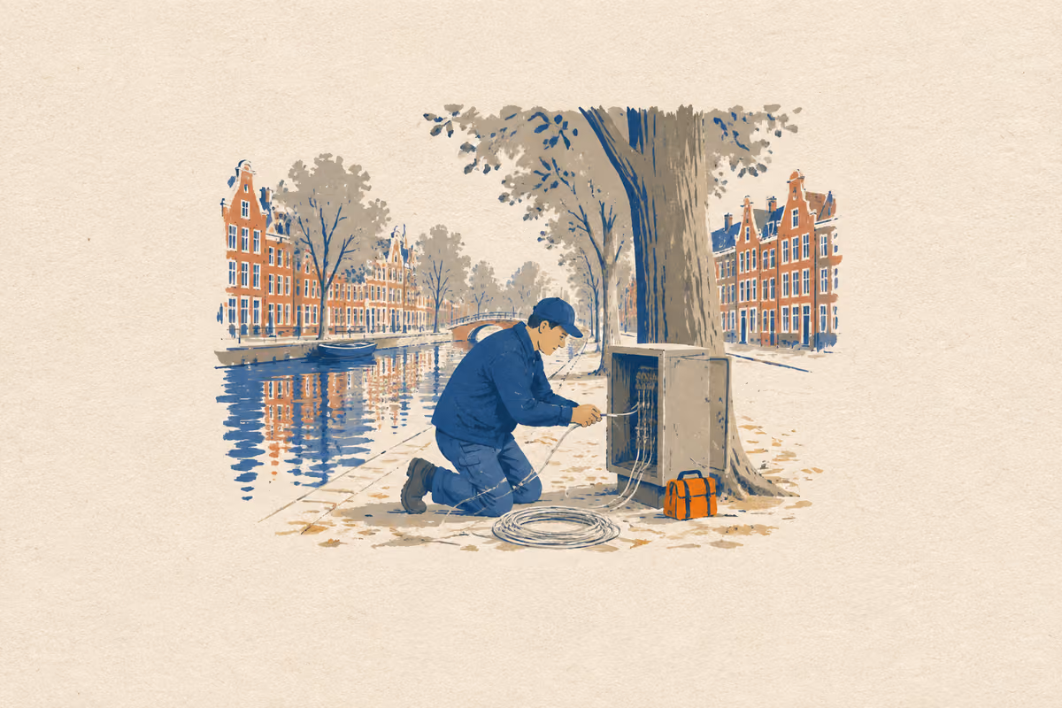 Illustration: Internet in Leiden for expats: fibre, cable and providers (2026)