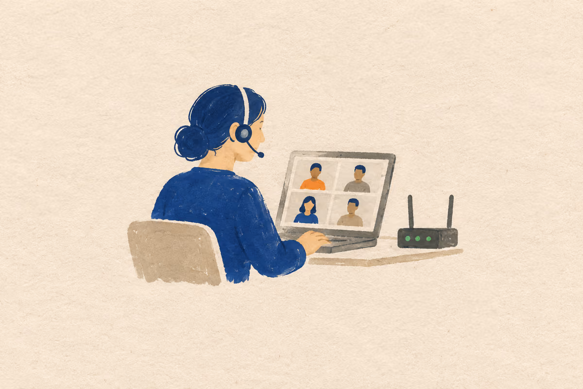 Illustratie bij: Internet voor thuiswerken: hoeveel snelheid heb je echt nodig?