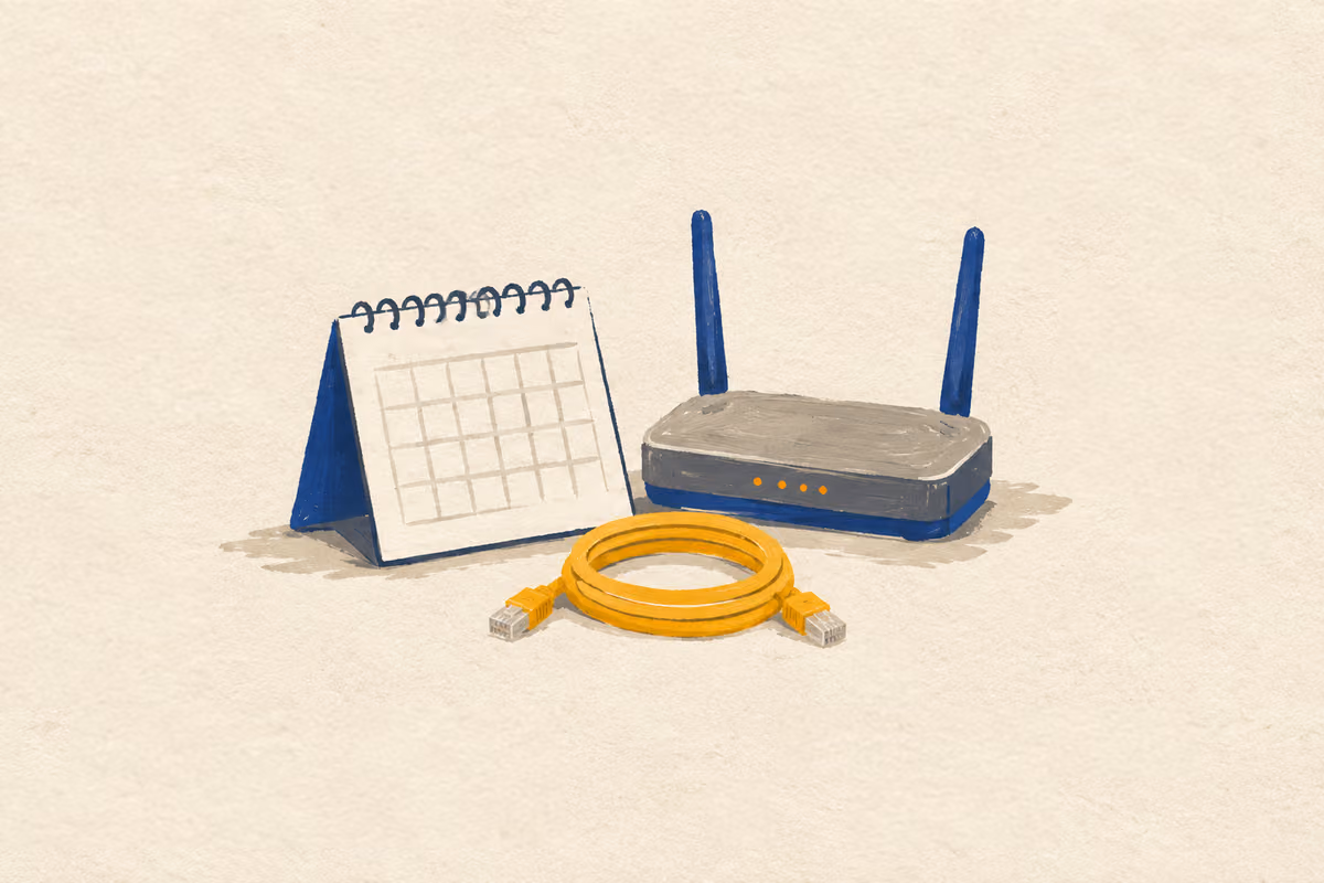 Illustratie bij: Opzegtermijn internet, tv en mobiel: de regels in 2026