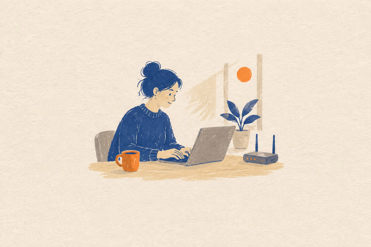 Illustration: Working from home in the Netherlands: internet, the €2.45 allowance and backup